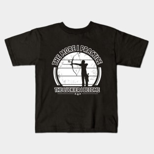 Funny Archery Quotes Vintage Clothes Kids T-Shirt